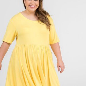 Sunflower Yellow Kahlo Dress - Agnes & Dora